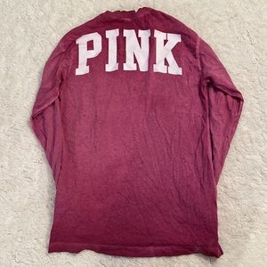 Over-Sized, PINK, Long-Sleeve